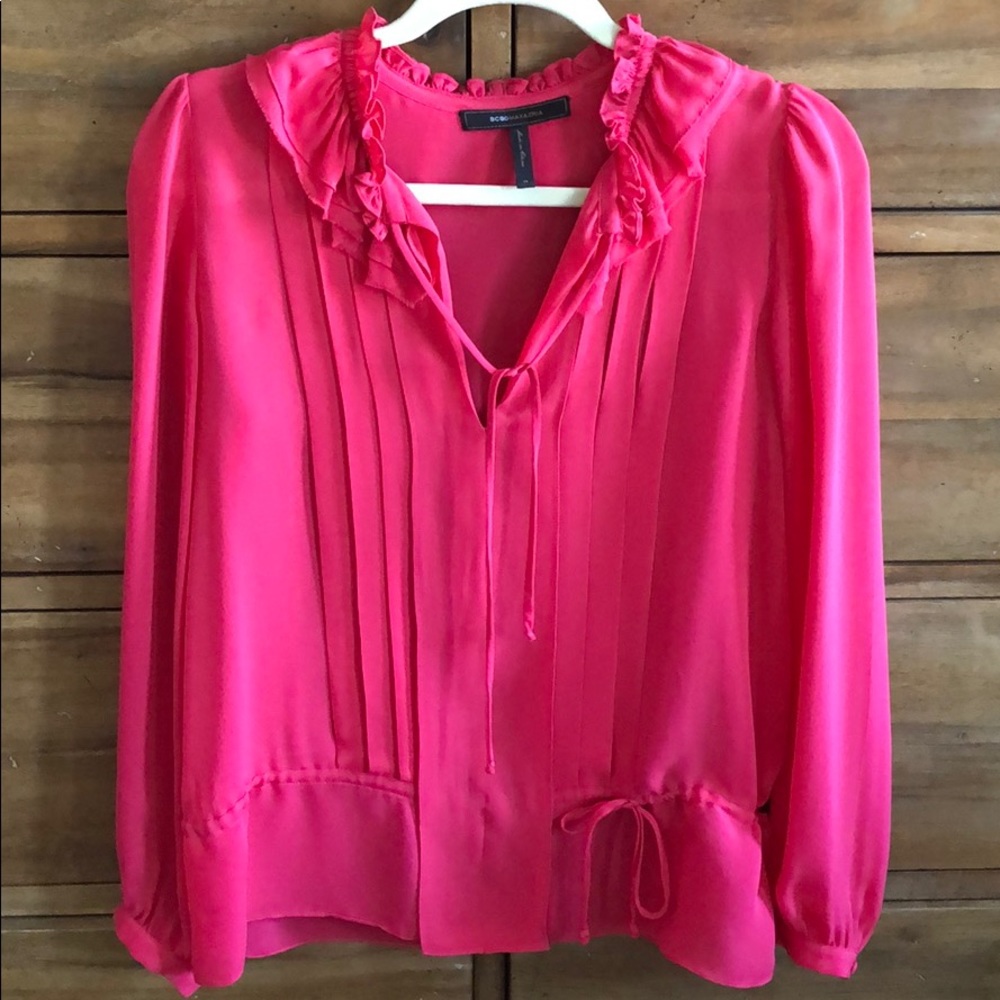 BCBG MaxAzria silk blouse